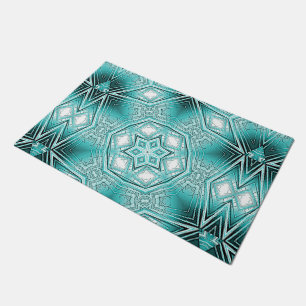 Arctic Kaleidoscope Doormat