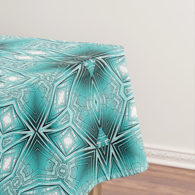 Arctic Kaleidoscope  Tablecloth (In Situ)