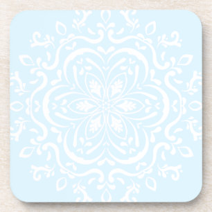 Arctic Mandala Coaster