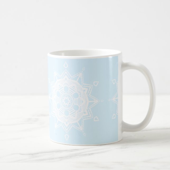 Arctic Mandala Coffee Mug (Right)