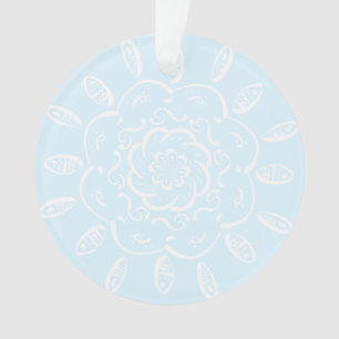 Arctic Mandala Ornament