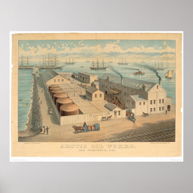 Arctic Oil Works, San Francisco, CA. (0032A) Poster (Front)