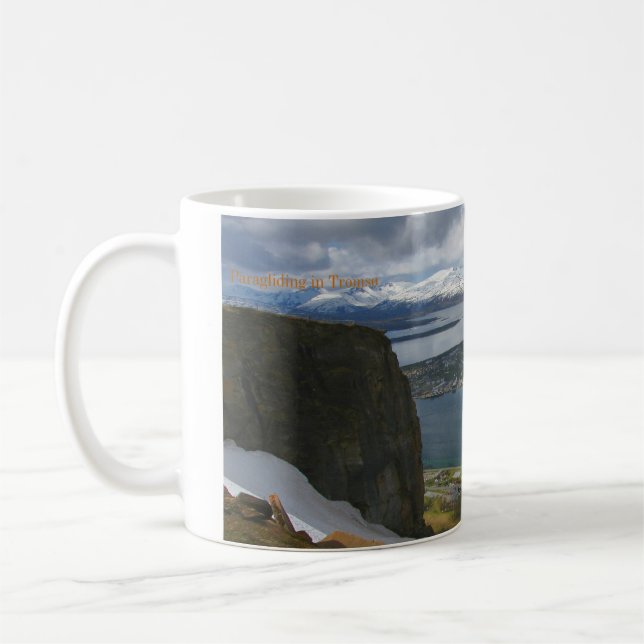 Arctic Paragliders Cliff Mug (Left)