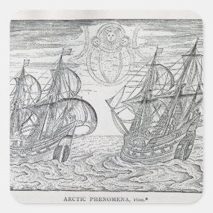 Arctic Phenomena' Square Sticker