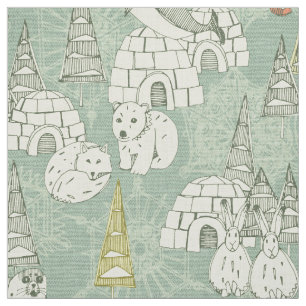 arctic retro fabric