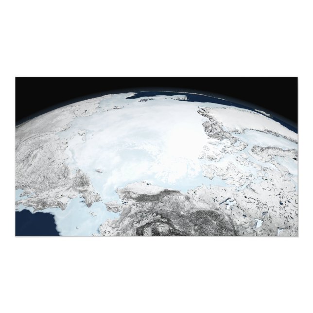Arctic sea ice 2 photo print (Front)