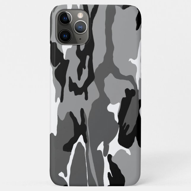 Arctic Snow Camo Case-Mate iPhone Case (Back)