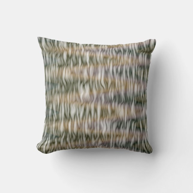 Arctic Snow Leopard Camo Cushion (Front)