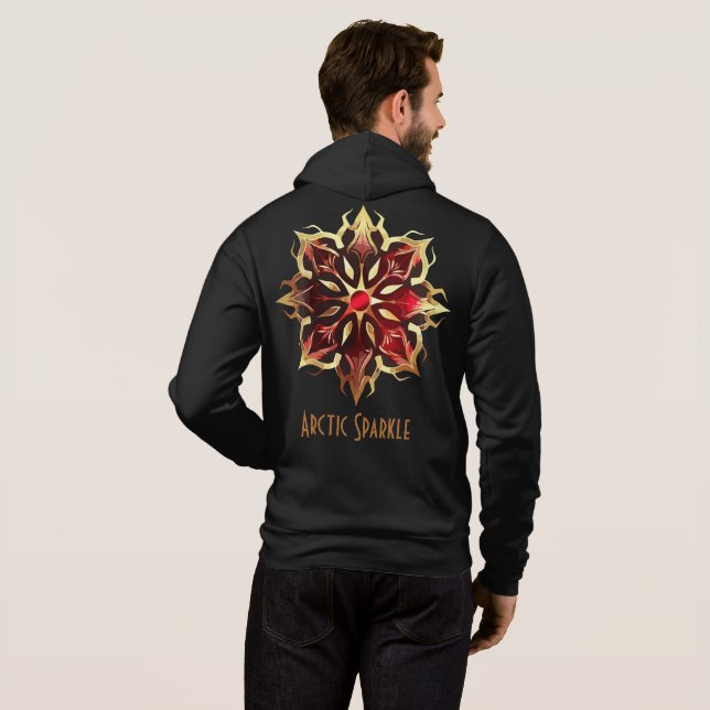 Arctic Sparkle Hoodie (Back Full)