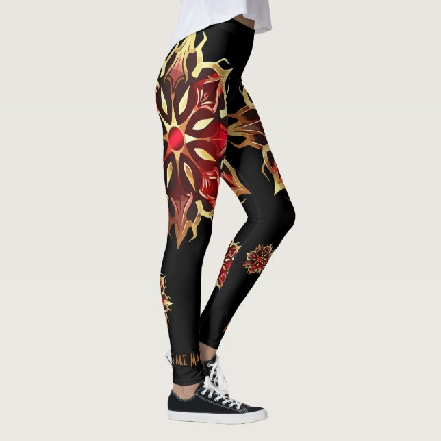 Arctic Sparkle Leggings (Right)