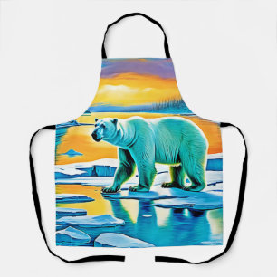 Arctic Sunset Polar Majesty Apron