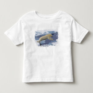 Arctic, Svalbard, Polar Bear extending Toddler T-Shirt