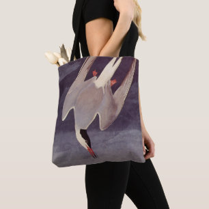 Arctic Tern by John James Audubon, Vintage Birds T Tote Bag