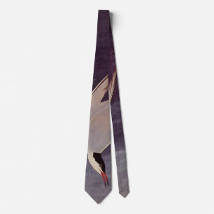 Arctic Tern by John James Audubon, Vintage Birds Tie
