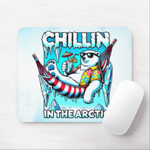 Arctic Vacation Mouse Pad