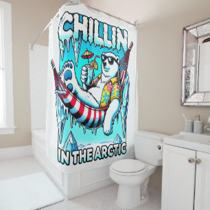 Arctic Vacation Shower Curtain
