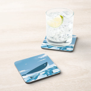 Arctic Whale Coaster