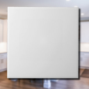 Arctic White Solid Colour   Classic Elegant Tile
