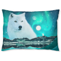 Arctic wolf at night Personalized
