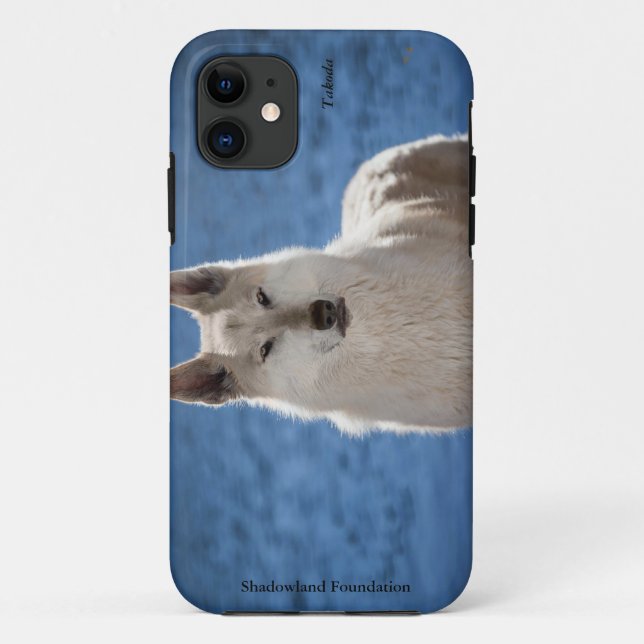 Arctic Wolf iPhone 5 Barely There Universal Case (Back)
