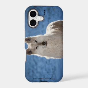 Arctic Wolf iPhone 5 Barely There Universal Case