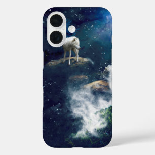 ARCTIC WOLF MOON STRIDER iPhone 16 CASE