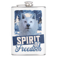 Arctic Wolf Spirit of Freedom Wildlife Design