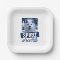 Arctic Wolf Spirit of Freedom Wildlife Design