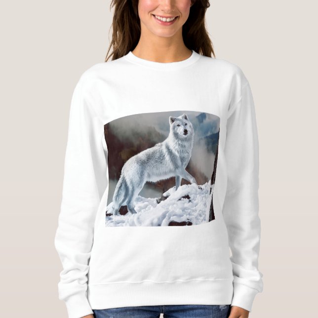 Arctic Wolf Sweatshirt (Front)