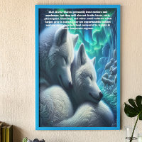 Arctic Wolves White Wolves Resting 