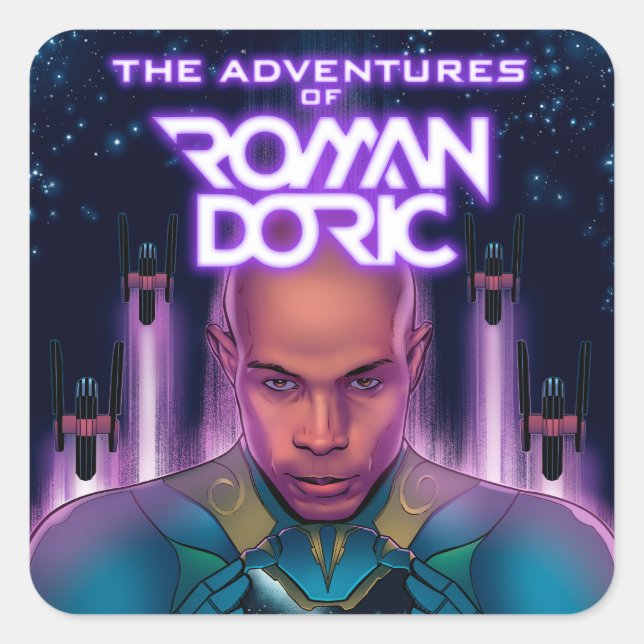 ARD Comic Book Cover Sticker  (Front)