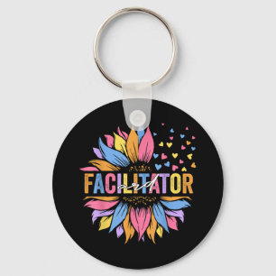 Ard Facilitator Special Education Sunflower _1  Key Ring