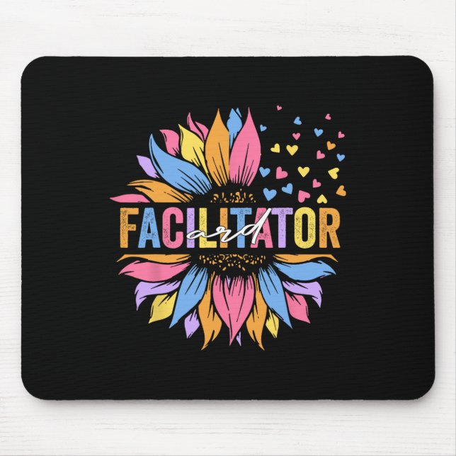 Ard Facilitator Special Education Sunflower  Mouse Pad (Front)