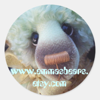 Ardelis bear classic round sticker