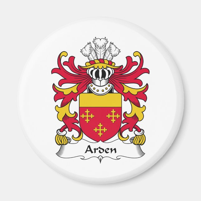 Arden Family Crest Magnet (Front)