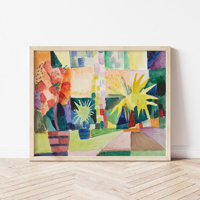 Arden on Lake Thun | August Macke Poster (Creator Uploaded)