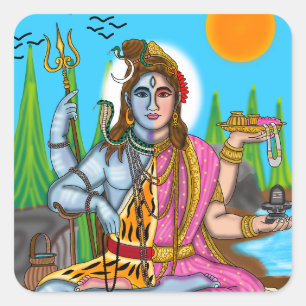 Ardhanarishvara Stickers