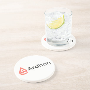 Ardhon brand merch - wear your style, your way coaster