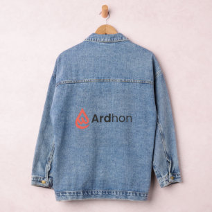 Ardhon brand merch - wear your style, your way denim jacket