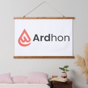 Ardhon brand merch - wear your style, your way hanging tapestry