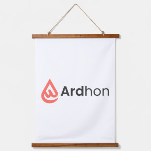 Ardhon brand merch - wear your style, your way hanging tapestry