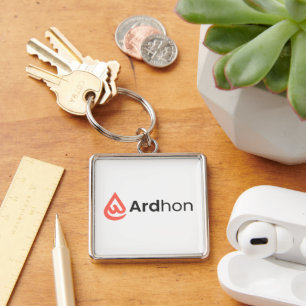 Ardhon brand merch - wear your style, your way key ring