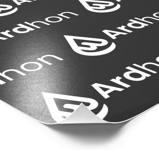 Ardhon brand merch - wear your style, your way photo print (Corner)