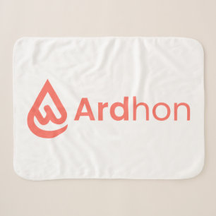 Ardhon brand merch - wear your style, your way sherpa blanket