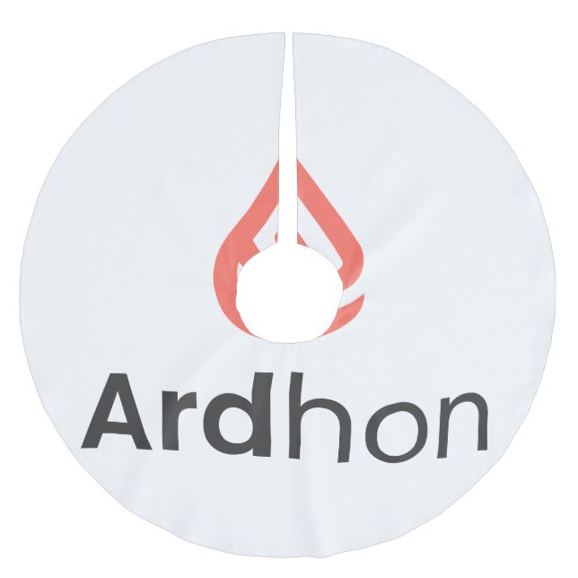 Ardhon - wear your style, your way brushed polyester tree skirt (Front)