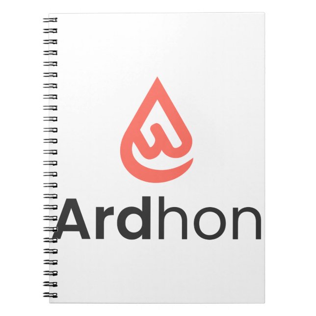 Ardhon - wear your style, your way notebook (Front)