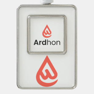 Ardhon - wear your style, your way silver plated framed ornament