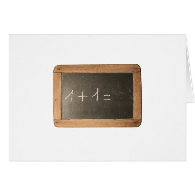 Ardoise 04 - Mathematicals Lessons (Front Horizontal)