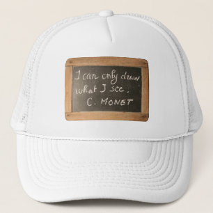 Ardoise 05 Monet's Quote Artist Hat