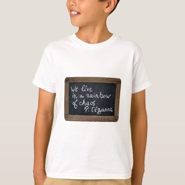 Ardoise 08 Cezanne's Quote sweat shirt (Front)